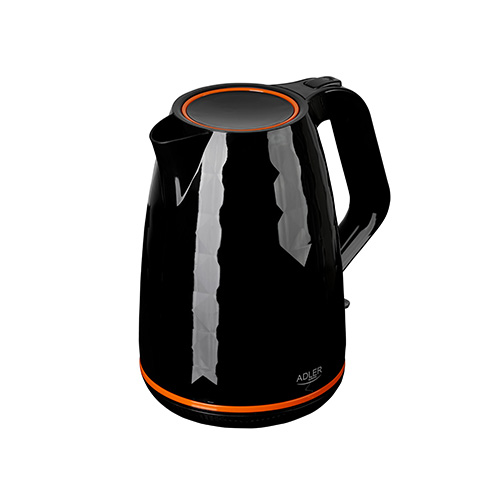 Rýchlovarná kanvica plastová 1,7 L - čierna